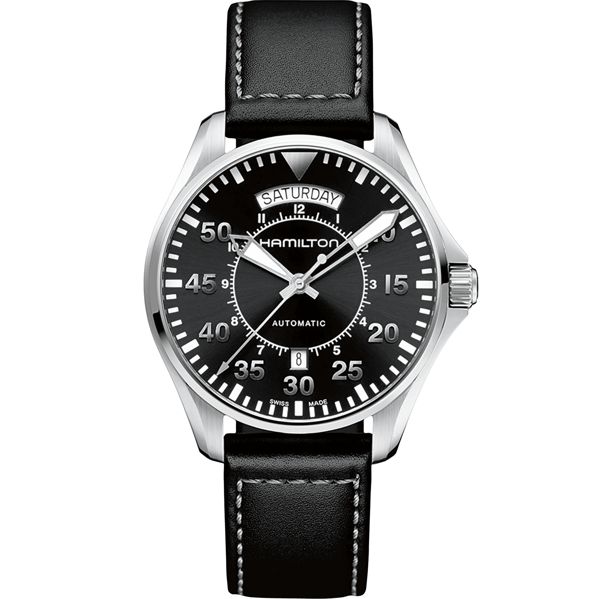 Hamilton Khaki Aviation Pilot Day Date Auto