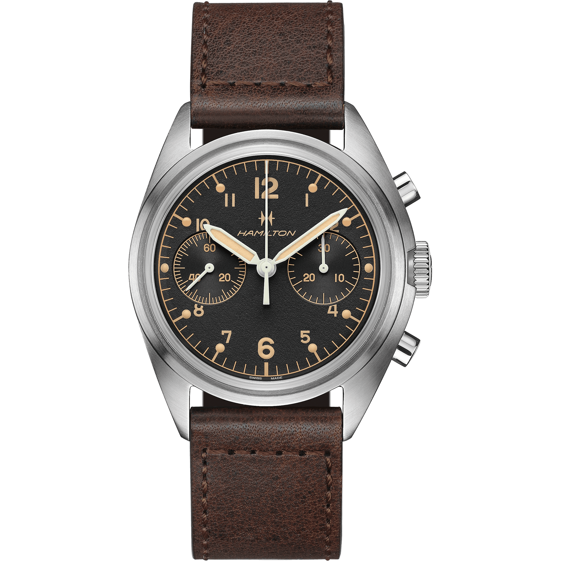 Hamilton Khaki Aviation Pilot Pioneer Mechanical Chrono, 1/6
