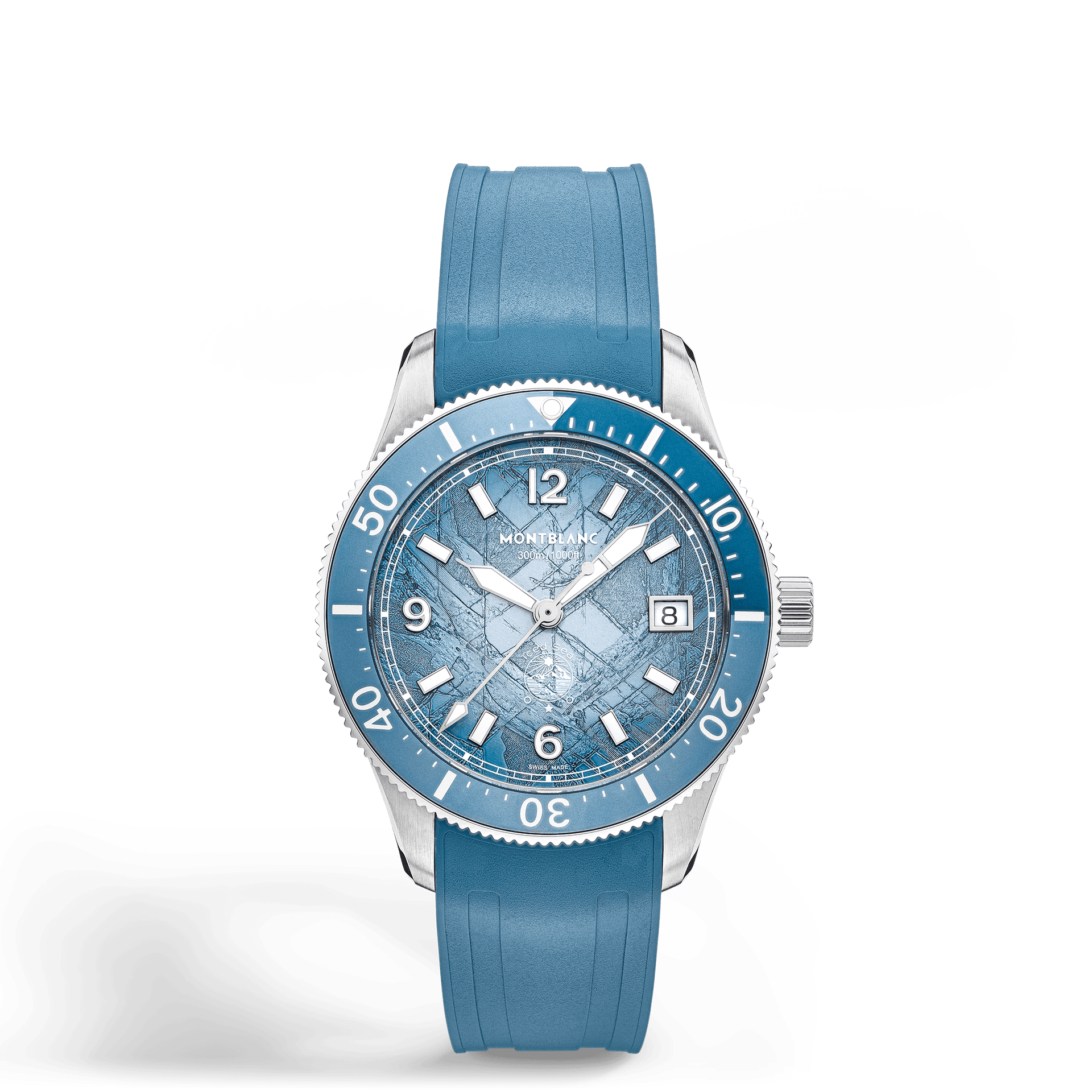 Montblanc Montblanc Iced Sea Automatic Date 0 Oxygen Light Blue, 1/5