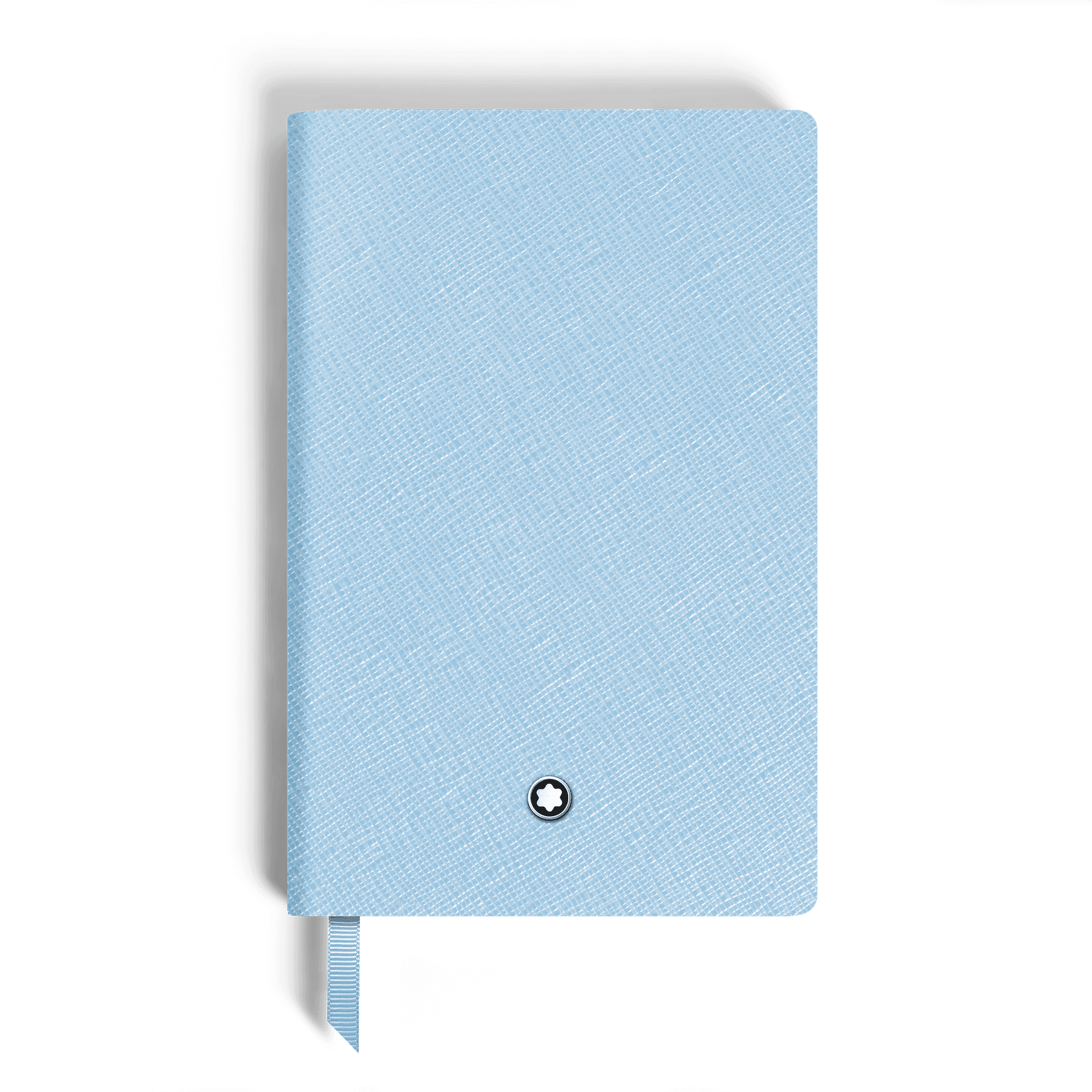 Montblanc Notebook Small, Saffiano Leather, Pale Blue - Lined Pages, 1/2