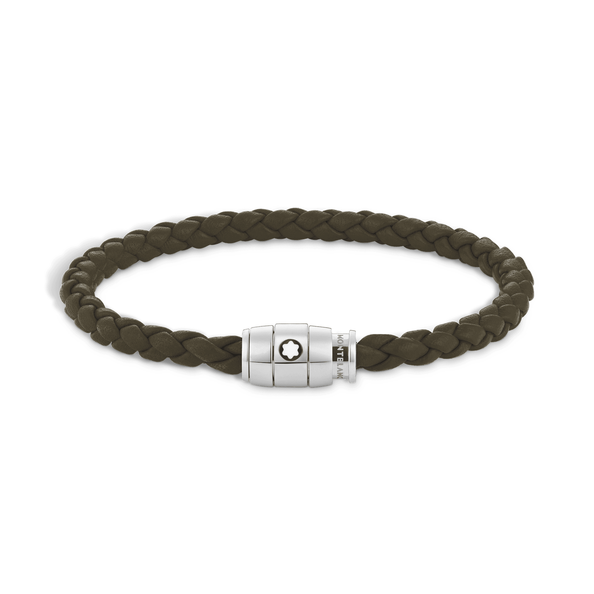 Montblanc Bracelet Small, Soft Leather, Khaki, 1/3