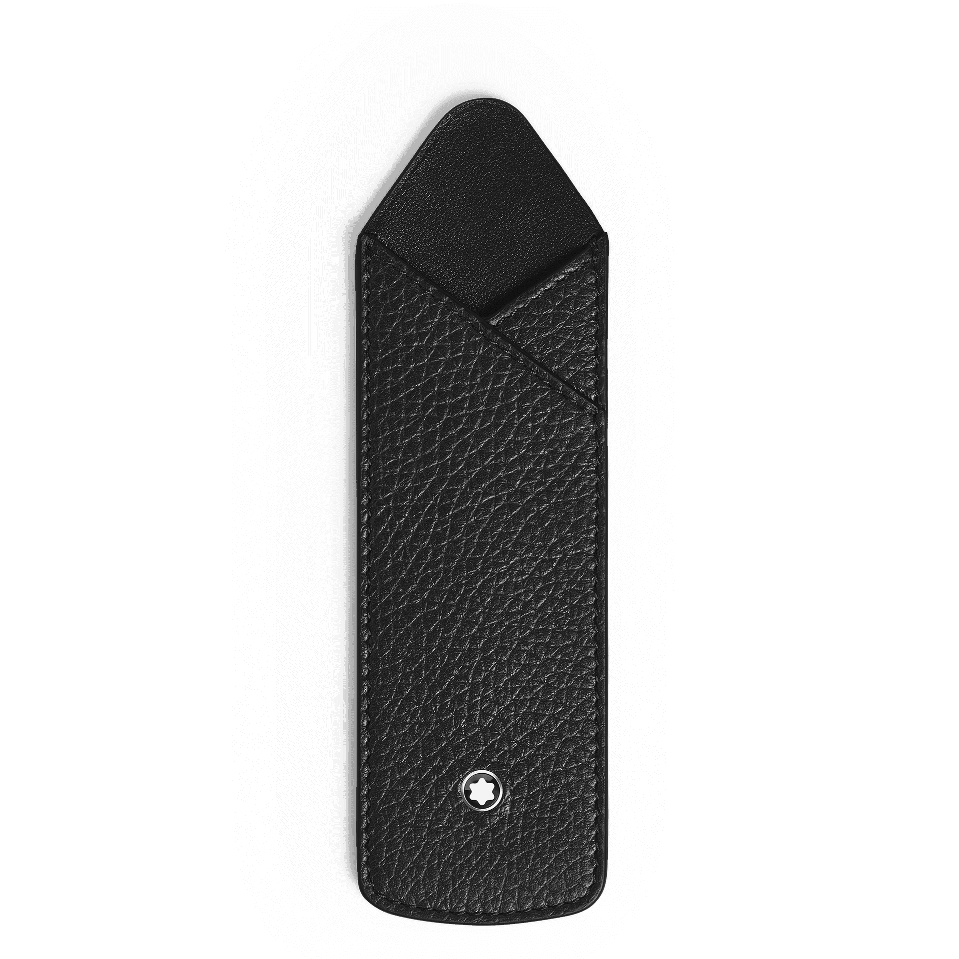 Montblanc 1-Pen Sleeve in Grain Leather Black, 1/2