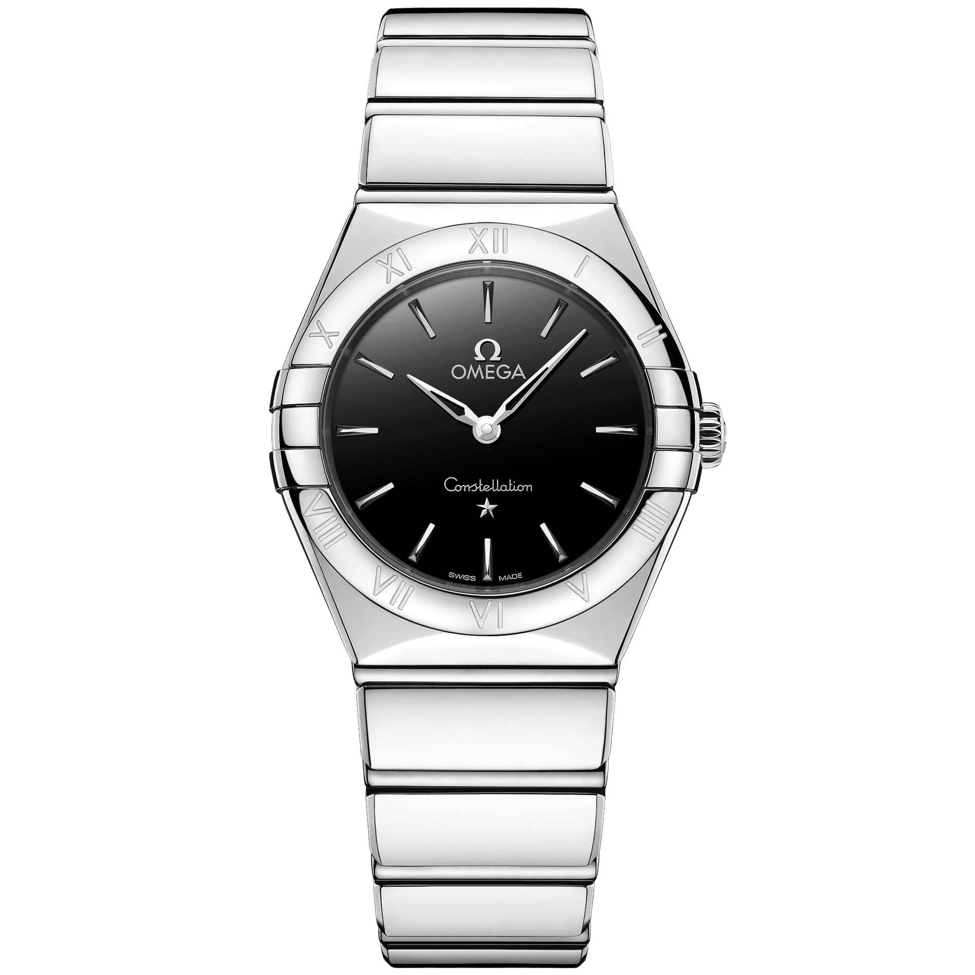 OMEGA Constellation 28 mm, steel on steel, 1/6