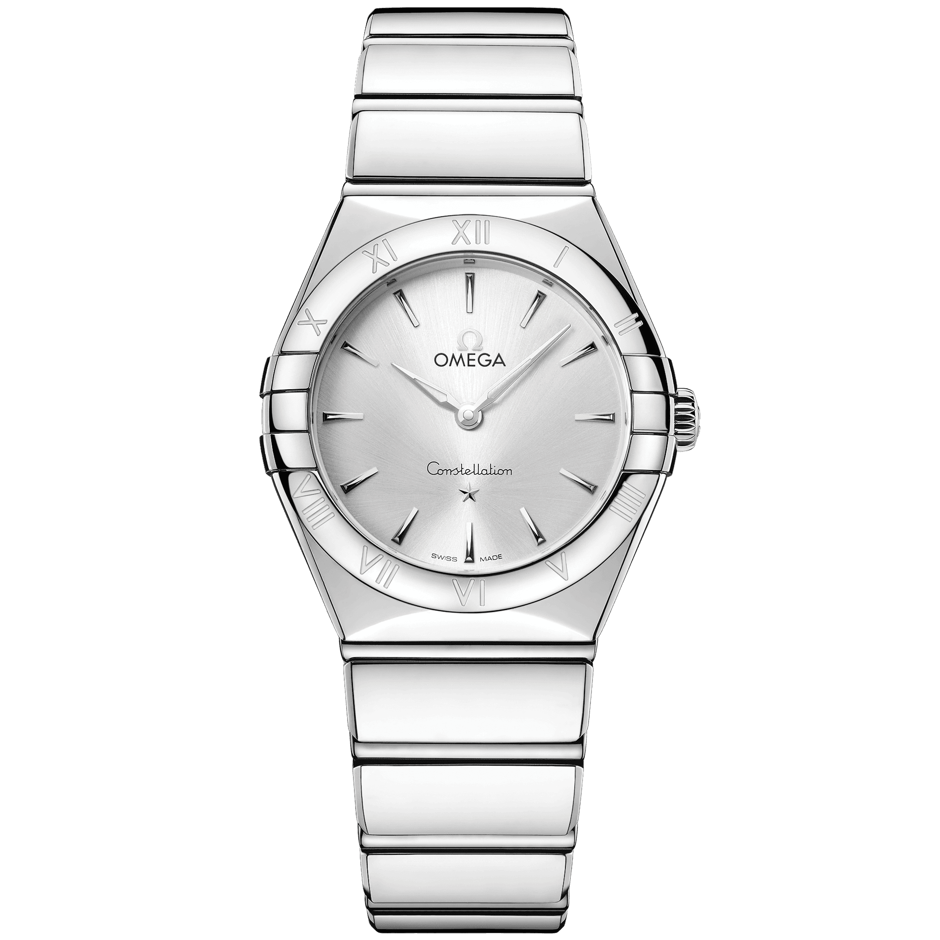 OMEGA Constellation 28 mm, steel on steel, 1/6