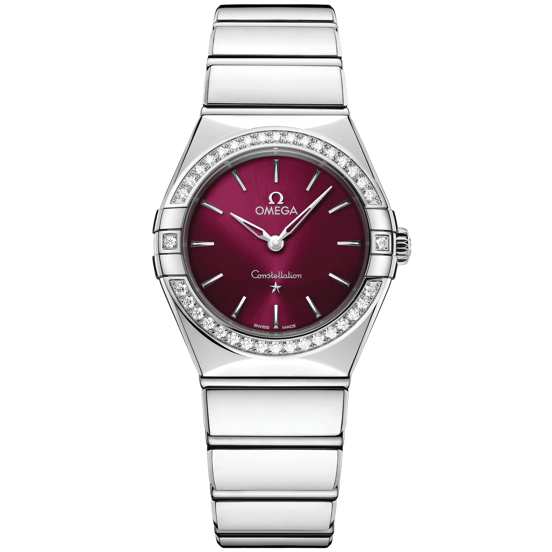 OMEGA Constellation 28 mm, steel on steel, 1/6