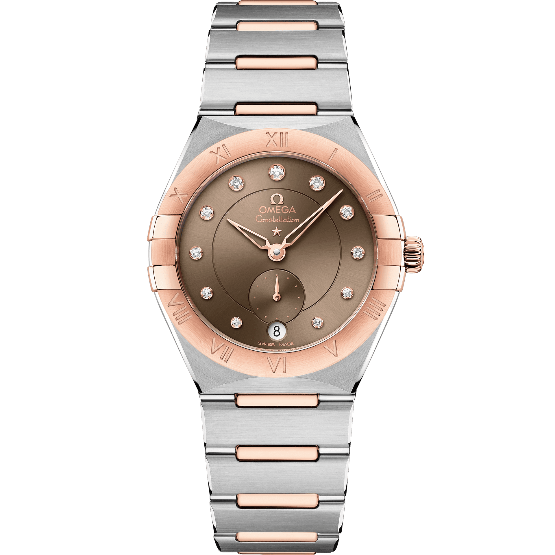 OMEGA Constellation 34 mm, steel ‑ Sedna™ gold on steel ‑ Sedna™ gold, 1/6
