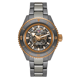 RADO Captain Cook High-Tech Ceramic Skeleton, 1/2