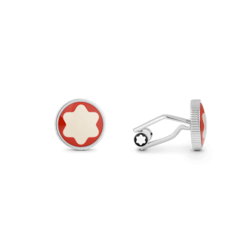Montblanc Cufflinks Heritage Rouge et Noir