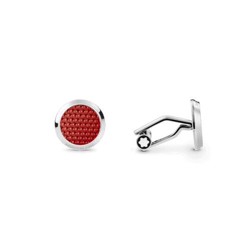 Montblanc Cufflinks Meisterstück Red