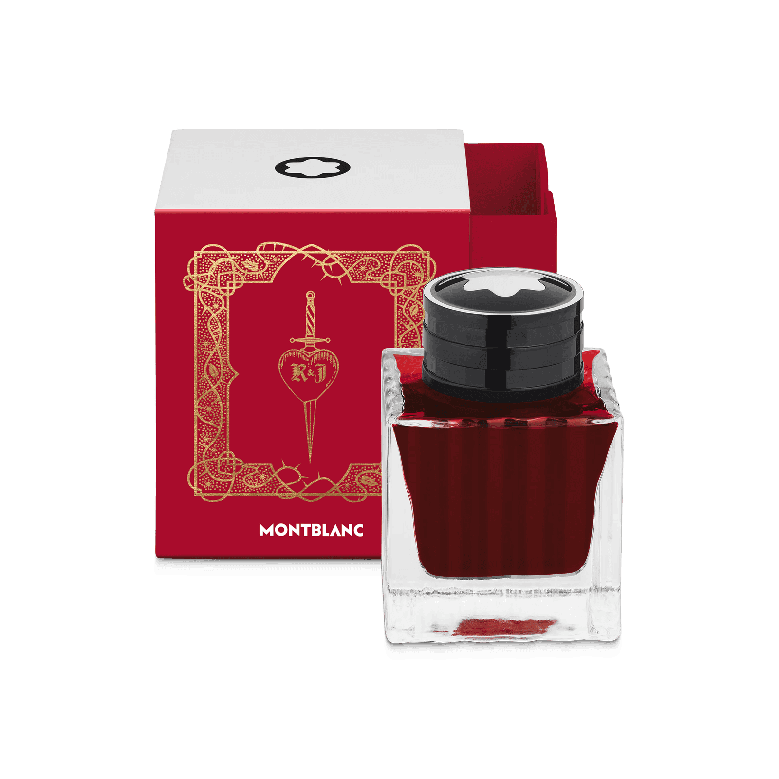 Montblanc Ink Bottle, Meisterstück Romeo & Juliet, Verona Red, 50 ml