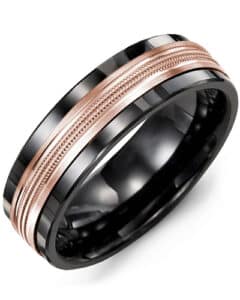 MADANI MEN’S DOUBLE MILGRAIN WEDDING