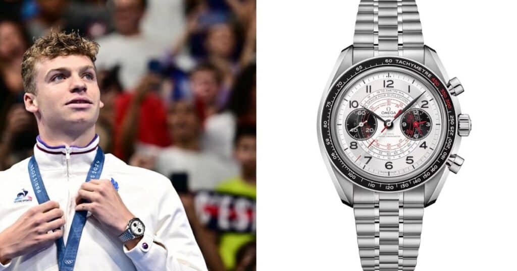 Léon Marchand – Omega Speedmaster Chronoscope