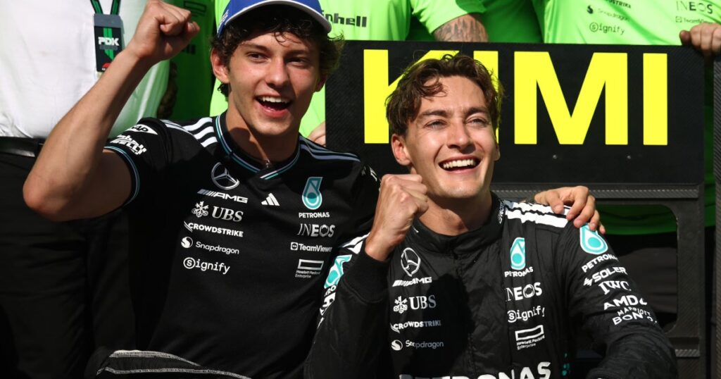 Un Double Podium Iconique : Russell et Antonelli brillent au Grand Prix du Canada 2025, avec IWC au poignet