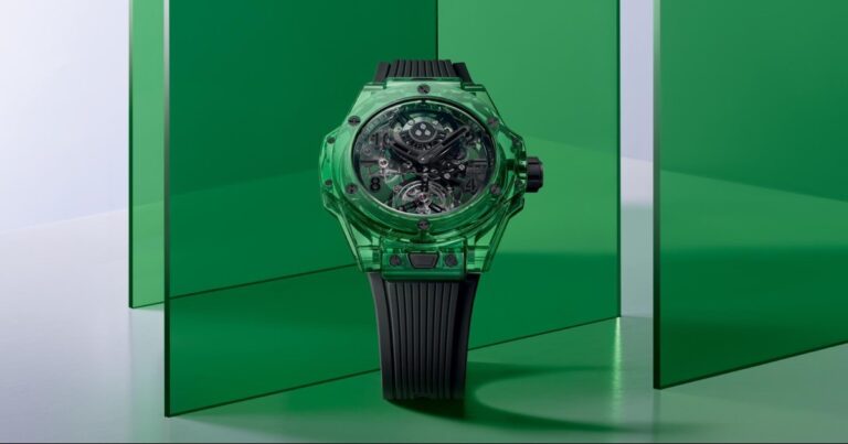 Inside the Hublot Big Bang Tourbillon Green SAXEM